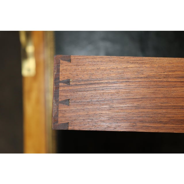 Rouge Marble Jewelery Quality Bronze Secretary Desk by Jules Piret For Sale - Image 14 of 17