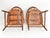 Wood Vintage Original Boling Chair Company Mid-Century Modern Barrel-Back Captain’s Chairs a Beautiful Matching Pair. For Sale - Image 7 of 7