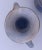 Pair of Mid-Century Murano Blue Scavo Glass Amphora Vases. For Sale - Image 10 of 13