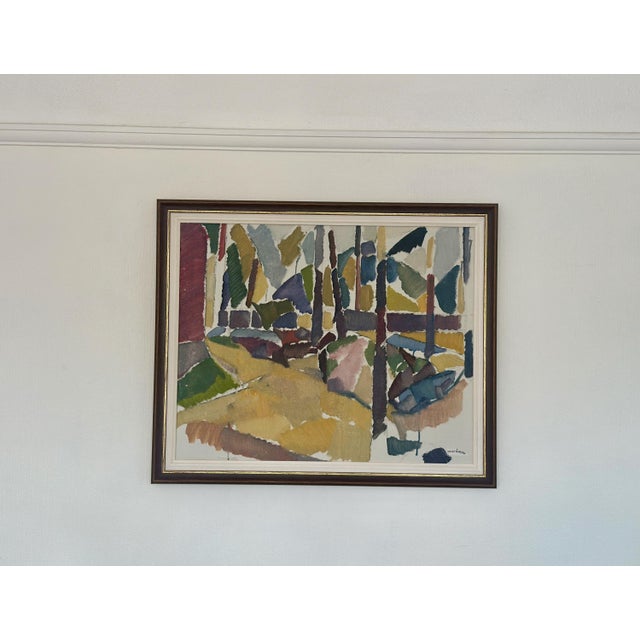Alex Öberg, Autumn Planes, 1960s, Oil on Canvas, Framed For Sale - Image 13 of 13
