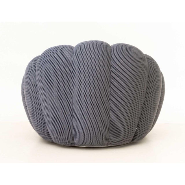 Textile Sacha Lakic for Roche Bobois "Bubble" Swivel Lounge Chair For Sale - Image 7 of 8