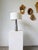 Vintage small ceramic table or desk lamp from the 1960s/70s, inspired by Vallauris pottery. We love the delicate shape of...