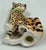 Ceramic Vintage Lynn Chase Porcelain "Jungle Jaguar" Salt Shaker For Sale - Image 7 of 7