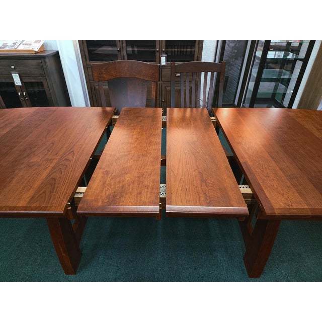 2020s Hayworth Amish Dining Table by Fusion Designs For Sale - Image 5 of 6