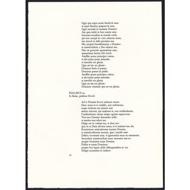 Printmaking Materials 1968 Salvador Dalí Biblia Sacra "Quis Ascendet in Mentem Domini" (Who Will Go Up the Mountain of the Lord) For Sale - Image 7 of 11