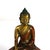 Antique Bronze Buddha Figure C1920 Measures - 5 1/2" x 3 7/8" x 2 3/4" An antique bronze Buddha figure from circa 1920....