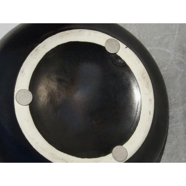 Bronze and Gold Metallic Glazed Vase. For Sale In New York - Image 6 of 6