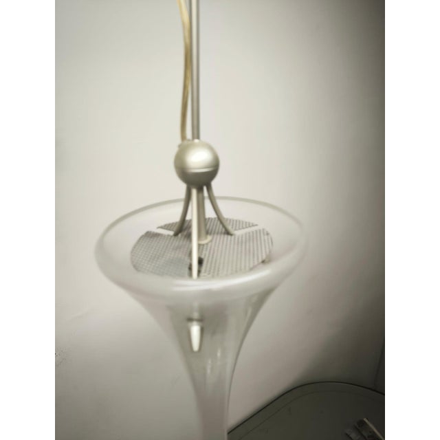 Metal Suspension Lamp by Lamp International, 1990s For Sale - Image 7 of 12
