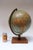 Vintage French Modern Illuminated Glass Globe Terrestre by Girard Et Barrère For Sale - Image 4 of 12