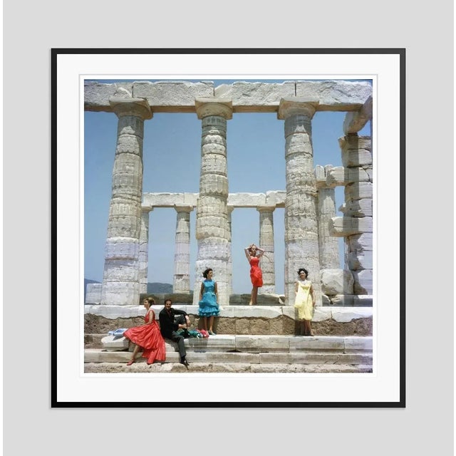 Modern Dimitris Kritsas 1961 by Slim Aarons Framed C-Print For Sale - Image 3 of 3