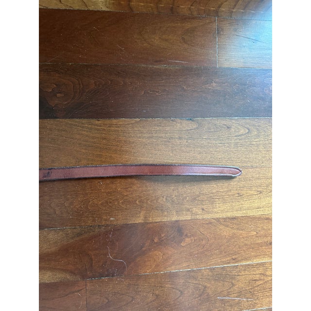 Vintage Equestrian 1970’s Leather Horse Lead For Sale - Image 12 of 17