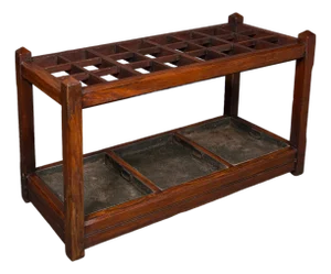 Antique Country House Umbrella Stand, English, 24 Division, Hall Rack, Victorian