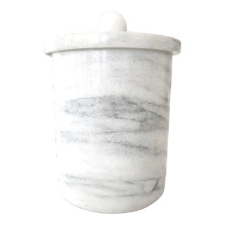 Carved Marble Ice Bucket/Wine Chiller/Champagne For Sale