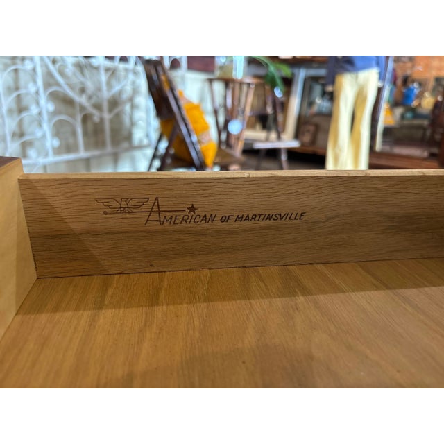 Vintage 1970s Traditional American of Martinsville Desk For Sale - Image 13 of 13