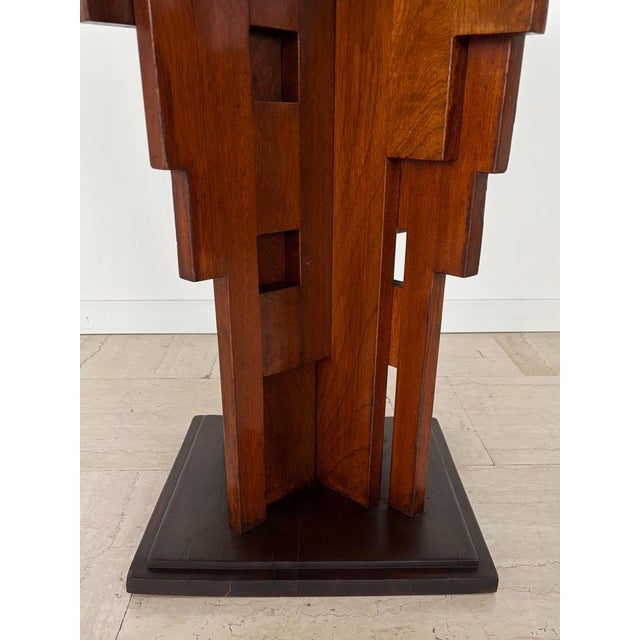 Gueridon Table with Briar Top and Sculptural Base, Italy, 1930s For Sale - Image 10 of 14
