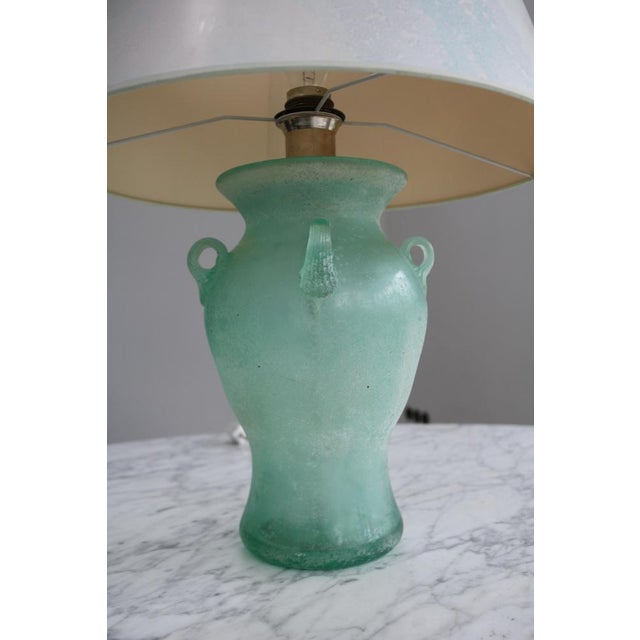 Italian Murano Amphore Lamp, 1970s For Sale - Image 4 of 12