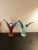 Glass 1990s Art Glass Soaring Toucan Sculptures For Sale - Image 7 of 7