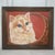 Original Mid-Century Dolly Decker Cat Painting “Playtime” Framed Oil on Canvas, Big Eyes Kitten Art For Sale - Image 11 of 12
