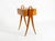 Mid-Century Modern Vintage Ash Wood Sewing Box Table, 1950s For Sale - Image 3 of 18