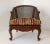 French Vintage French Walnut Chairs For Sale - Image 3 of 17