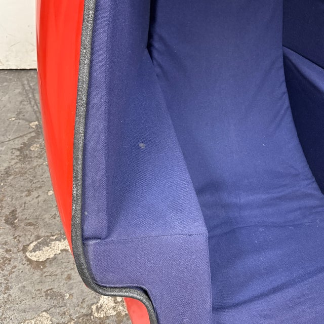 Lee West Alpha Chamber Egg Lounge Chair For Sale - Image 10 of 12