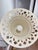 Late 20th Century Lenox X Quoizel Neoclassical Brass & Ivory Porcelain Torchiere Floor Lamp For Sale - Image 6 of 10