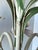 1970s French Pink Lily Floral Tole 8-Light Chandelier attributed to Maison Chaumette, 1960s For Sale - Image 5 of 18