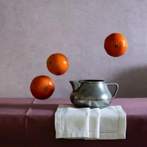 "Royal Mandarin" Contemporary Still Life Photograph by Marlou Pulles