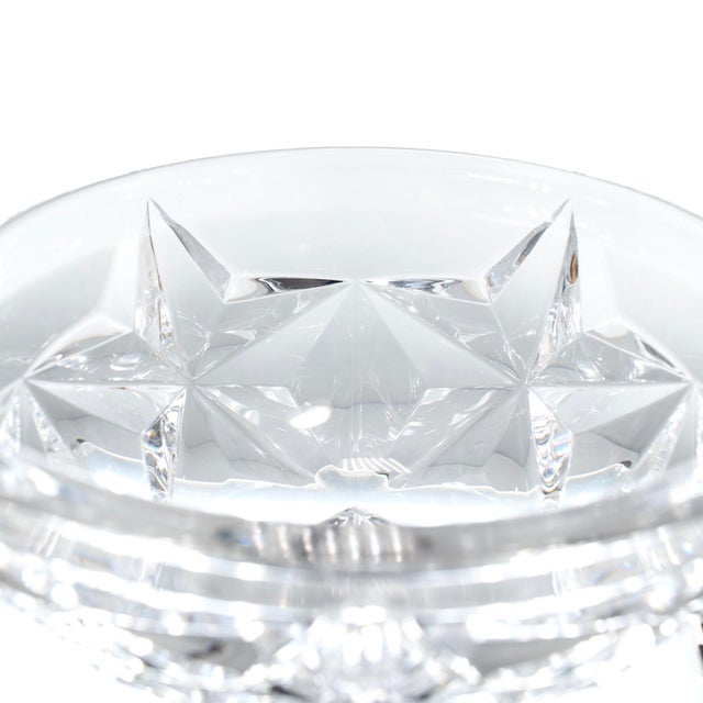 Tiffany & Co. Lead Crystal Cut Star Pattern Bowl For Sale In Houston - Image 6 of 7