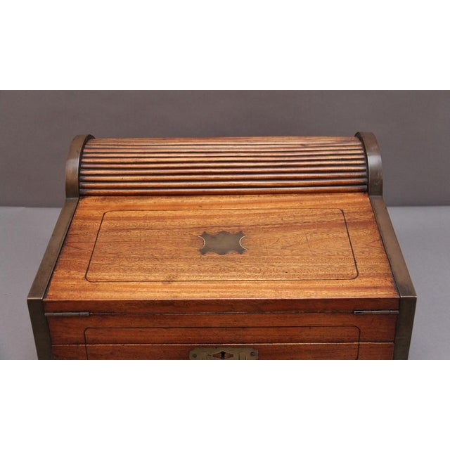 Antique Camphor Wood Writing Slope, 1840s For Sale - Image 3 of 14