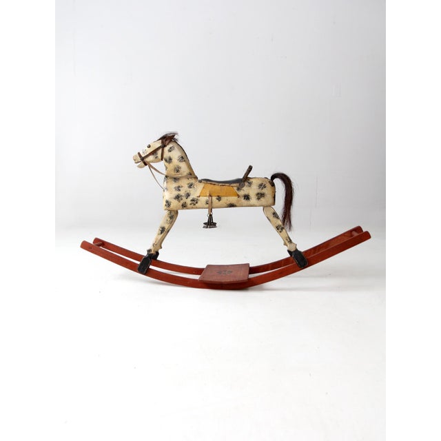 Antique Painted Rocking Horse Chairish