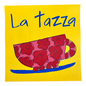 La Tazza Coffee Cup Original Silkscreen 1993 1:1