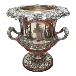 Antique Sheffield Plate Regency Period Campana Form Wine Cooler – Circa 1850