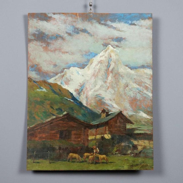 Mario Moretti Foggia, Oil on Panel For Sale - Image 10 of 10