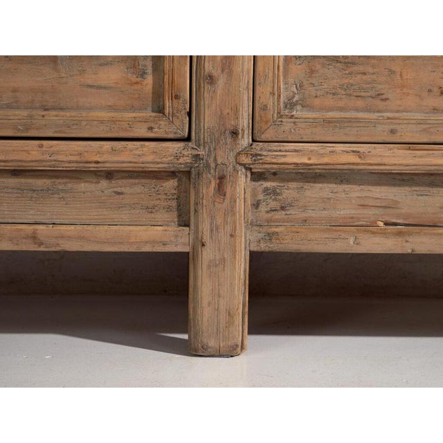 Antique Chinese Sideboard in Pine from Amaru For Sale - Image 6 of 12