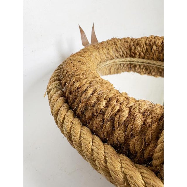 Small Rope Mirror, France, 1960s For Sale - Image 6 of 12