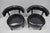 Vintage Mid Century Modern Low Black Barrel Back Lounge Club Chairs - A Pair For Sale - Image 4 of 18