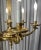 Large French Art Deco Bronze d'Ore Chandelier Attributed to Sue Et Mare, Parisian For Sale In Miami - Image 6 of 15