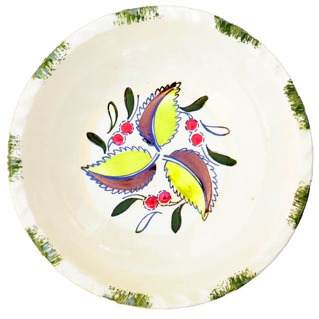 1950s Blue Ridge / Southern Potteries Sunny Spray Dinnerware, 6+ Place Settings / Serving 25 Pieces For Sale - Image 4 of 6