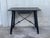 Spanish 1900s Walnut Side Table with Single Drawer and Iron Stretcher For Sale - Image 16 of 18
