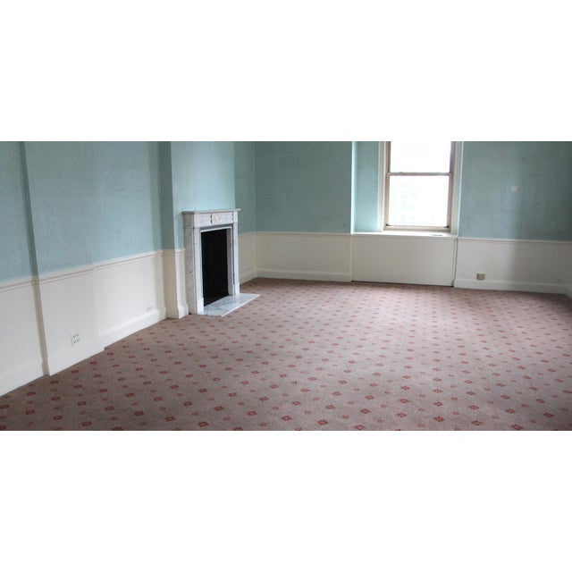 Waldorf Astoria English Regency White Marble Mantel For Sale - Image 11 of 13