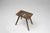 Industrial French Wooden Painters Stool, 1930s For Sale - Image 10 of 11