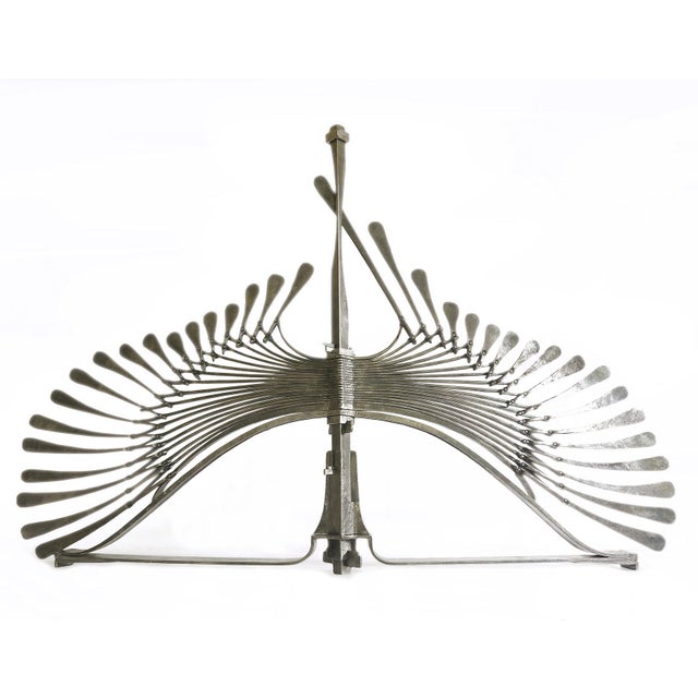 "The Crossbow" Contemporary Minimalist Steel Sculpture For Sale - Image 12 of 12