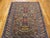 Late 19th Century Caucasian Shirvan Carpet ( 3'5" x 4'5"- 104 x 134 cm ) This antique Caucasian Shirvan rug from the 1890s...