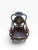Brown Vintage Chinese Hardwood Armchair With Mother-of-Pearl Inlay and Carved Longevity Motifs For Sale - Image 8 of 15
