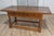 Tuscan 1790s Walnut Refectory Table with Carved Scoop Motifs and Turned Legs For Sale In Atlanta - Image 6 of 18