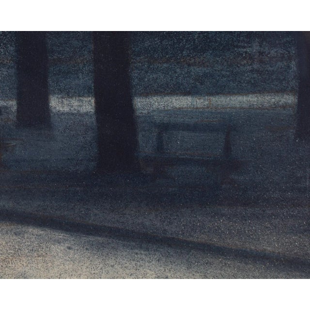 Black “Passante Ii” Limited Edition Aquatint Etching by Harold Altman For Sale - Image 8 of 10
