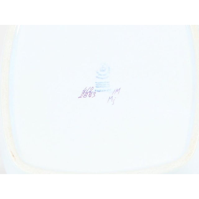 Royal Copenhagen Square Stoneware Tenera Dish by Marianne Johnson for Royal Copenhagen For Sale - Image 4 of 5