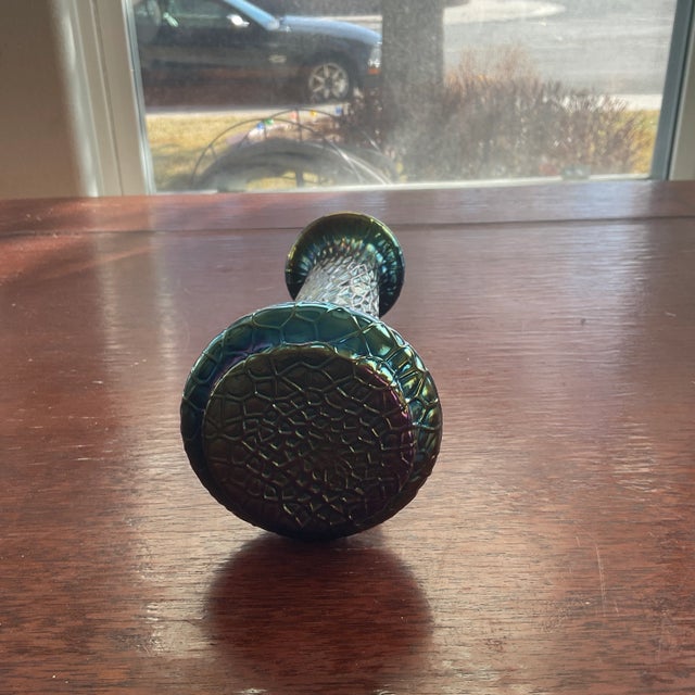 Arts & Crafts Early 1900s Kralik Martel Iridescent Vase For Sale - Image 3 of 4