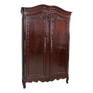 Port Wardrobe in Mahogany, Nantes, 1776 For Sale